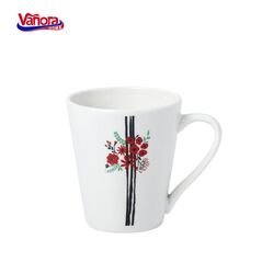 Cana portelan 310 ml, reya, vanora home,  Farfurii & Boluri de Servire | electropc.ro
