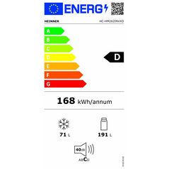 Combina frigorifica heinner hc-hm262invxd,  Combine frigorifice | electropc.ro
