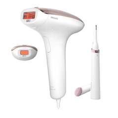 Epilator ipl philips lumea avanced bri921/00, 250.000 impulsuri, 1 accesoriu, retea, alb-roz + trimmer,  Epilatoare | electropc.ro
