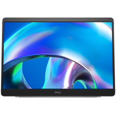 Monitor portabil dell 14" p1425, 35.57 cm, maximum preset resolution: 1920 x 1200 at 60 hz, screen type: active matrix-tft lcd, panel technology: in-plane switching (ips) technology, backlight: led edgelight system, faceplate coating: anti-glare with hard,  Monitoare LED | electropc.ro