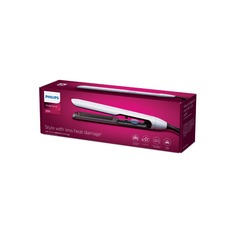 Placa de indreptat parul philips prestige bhs520/00, tehnologie thermoshield, placi infuzate cu ulei de argan, 230°c, ingrijire ioni, 12 setari temperatura, husa termorezistenta, albastru deschis, l x a x i (mm) 120x370x95,  Placi de indreptat parul | electropc.ro