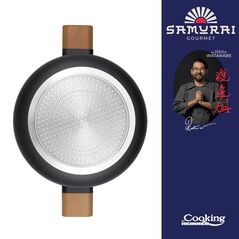 Semioala aluminiu + capac 24x12.5 cm, 5.3 l, rikito watanabe, cooking by heinner,  Tavi copt | electropc.ro