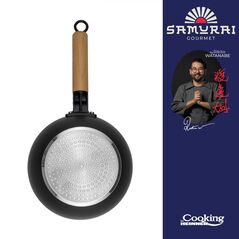 Tigaie wok+capac 20x7 cm,  rikito watanabe, cooking by heinner,  Tigai si seturi | electropc.ro