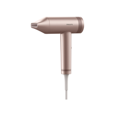 Uscator de par philips cu thermoshield advanced seria 8000  bhd837/10, 1400w, 3 viteze, 4 trepte, temperatura, tehnologie thermoshield advanced, roz, l x a x i (mm) 130x169x301,  Uscatoare de par | electropc.ro
