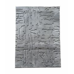 Covor, model in relief,vista,120x160 gri,  Covoare | electropc.ro