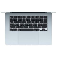 Macbook air 15.3" retina/apple m4 (cpu 10- core, gpu 10- core, neuralengine 16- core)/16gb/1tb - sky blue - int kb (2025)  (cto from  mxd13ro/a),  Laptopuri | electropc.ro