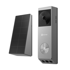 Sonerie video wireless ezviz ep3x pro 1080p, sonerie alimentata cu baterii, comunicare bidirectionala si vedere nocturna, rezistent la intemperii ip65; stocare interna 32 gb, lentile duale 2k si 1080p,  Smart home | electropc.ro
