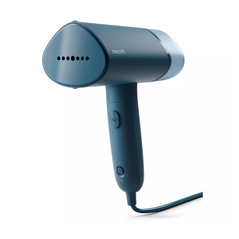 Aparat de calcat vertical cu aburi philips seria 3000 sth3010/70, 1000 w, 20 g/min, compact si pliabil, rezervor detasabil 100 ml, husa, turcoaz,  Statii de calcat | electropc.ro