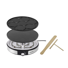 Aparat de facut clatite 2 in 1 heinner hcpm-f15rvss,  Aparate pentru preparat desert | electropc.ro