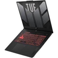 Laptop asus tuf gaming a17 fa707nug-hx159, amd ryzen 7 7445hs, 17.3 inch, ram 16gb, ssd 1tb, nvidia geforce rtx 4050 6gb, no os, mecha grey,  Laptopuri | electropc.ro