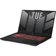 Laptop asus tuf gaming a17 fa707nug-hx159, amd ryzen 7 7445hs, 17.3 inch, ram 16gb, ssd 1tb, nvidia geforce rtx 4050 6gb, no os, mecha grey,  Laptopuri | electropc.ro