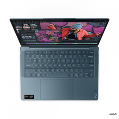 Laptop lenovo yoga slim 7 14akp10, 14" wuxga (1920x1200) oled 600nits (peak) / 400nits (typical) glossy, 100% dci-p3, 60hz, eyesafe®, dolby vision®, displayhdr™ true black 500, x-rite®, amd ryzen™ ai 7 350 (8c / 16t, 2.0 / 5.0ghz, 8mb l2 / 16mb l3), video,  Laptopuri | electropc.ro