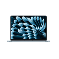 Macbook air 13.6" retina/apple m4 (cpu 10-core, gpu 10-core, neuralengine 16-core)/32gb/512gb - sky blue - int kb (2025) 35w  (cto f rom  mc6v4ro/a),  Laptopuri | electropc.ro