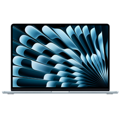 Macbook air 15.3" retina/apple m4 (cpu 10-core, gpu 10-core, neuralengine 16-core)/16gb/256gb - sky blue - us english (2025) (cto from mc7a4ro/a),  Laptopuri | electropc.ro