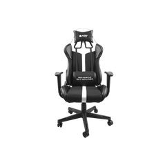 Scaun gaming genesis fury avenger xl, material piele ecologica+polyester, reglabil pe inaltime, greutate maxima suportata 150 kg, inaltime scaun reglabil 46.5 - 56.5 cm, spatar ajustabil 180°, dimensiuni roti 60mm,  echipat cu piston cu gaz clasa 3, maner,  Scaune gaming | electropc.ro
