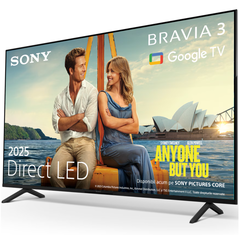 Televizor sony bravia 3 led 75s35, 189 cm, smart google tv, 4k, clasa e (model 2025),  Televizoare | electropc.ro