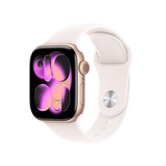 Apple watch series 11 gps 42mm rose gold aluminium case with light blush sport band - s/m,  SmartWatch-uri | electropc.ro