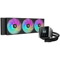 Cooler procesor deepcool mystique 360 argb negru,  Ventilatoare carcasa | electropc.ro