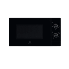 Cuptor cu microunde electrolux emz421mmk, volum brut 21 litri; volum net 20 litri; 5 trepte de putere; putere microunde 800 w; grill; putere grill 1000 w; avertizare sonora; diametru platan 270 mm; timer mecanic; negru,  Cuptoare cu microunde | electropc.ro