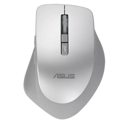 Mouse wireless asus wt425 (pn 90xb0280-bmu0l0), culoare silver, rezoluţie 1000/1600 dpi comutabil, conectivitate rf 2.4ghz cu dongle usb, ergonomie pentru mâna dreaptă, clicuri silenţioase, dimensiuni 106,84×74,73×39,13 mm, greutate 82 g (cu baterie), ali,  Mouse | electropc.ro