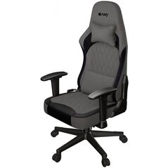 Scaun gaming genesis fury shinai s8, material fabric, reglabil pe inaltime, greutate maxima suportata 130 kg, inaltime scaun reglabil 30.5 - 37.5 cm, spatar ajustabil 135°, dimensiuni roti 60mm,  echipat cu piston cu gaz clasa 4, manere 1d, gri,  Scaune gaming | electropc.ro