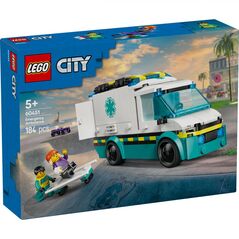 Ambulanta de urgente, lego 60451,  Seturi de constructie | electropc.ro
