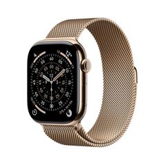 Apple watch series 11 gps + cellular 46mm gold titanium case with gold milanese loop - s/m,  SmartWatch-uri | electropc.ro