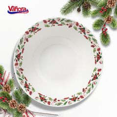Bol portelan  20 cm, merry, 950 ml, vanora home,  Farfurii & Boluri de Servire | electropc.ro