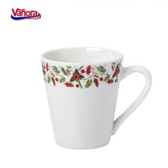 Cana portelan 310 ml, merry, vanora home,  Farfurii & Boluri de Servire | electropc.ro