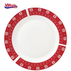Farfurie desert portelan 19 cm, merry, vanora home,  Farfurii & Boluri de Servire | electropc.ro