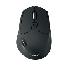 Mouse wireless optic logitech m720 triathlon, rezolutie 1000 dpi, butane/rotitte 8/1, interfata nano usb, negru,  Mouse | electropc.ro