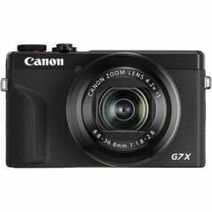Camera foto canon powershot g7x mark iii, 20.1mpx, sensor cmos, procesor dicic 8, zoom optic 4.2x, stabilizare optica, autofocus, macro 5cm, touchscreen 3" rabatabil, face detection, video (4k) 3840 x 2160, 29.97 / 25fps, (full hd) 1920 x 1080, , 119.9 / ,  Aparate foto compacte | electropc.ro