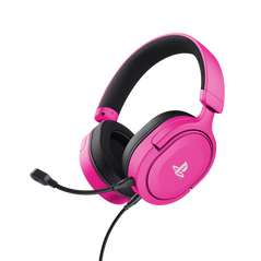Casti gaming trust gxt 498b forta ps5, lungime cablu 120 cm, frecventa raspuns 20 hz, 20.000 hz, sunet stereo, frecventa raspuns microfon 100 hz, 17.000 hz, roz,  Casti audio | electropc.ro