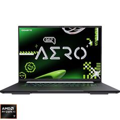 Laptop gaming gigabyte aero x16 1vh (procesor amd ryzen™ ai 7 350 (16m cache, frecventa turbo max pana la 5.0 ghz), display 16" wqxga , rezolutie 2560x1600, 165hz, 16gb ddr5, 1tb ssd, nvidia geforce rtx 5060 @8gb, win 11 home, negru/alb,  Laptopuri | electropc.ro