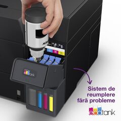 Multifunctional inkjet color epson ecotank ciss l6390, dimensiune a4 (printare,copiere, scanare, fax), printare borderless, viteza 35ppm alb-negru, 23ppm color, rezolutie 4800x1200 dpi, alimentare hartie 250 coli,adf 30 coli, duplex automat ,scanner cis r,  Multifunctionale Inkjet | electropc.ro