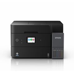 Multifunctional inkjet color epson ecotank ciss l6390, dimensiune a4 (printare,copiere, scanare, fax), printare borderless, viteza 35ppm alb-negru, 23ppm color, rezolutie 4800x1200 dpi, alimentare hartie 250 coli,adf 30 coli, duplex automat ,scanner cis r,  Multifunctionale Inkjet | electropc.ro