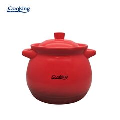 Oala ceramica cu capac 3 l, red line,  Tavi copt | electropc.ro