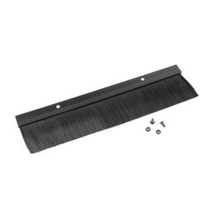 Panou intrare cabluri cu perii 19" negru  ak-1102-b,  Cabinete metalice | electropc.ro