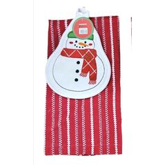 Set 2 piese bucatarie:suport vase,prosop snowman,  Prosoape Bucatarie | electropc.ro