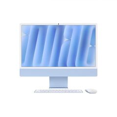 Apple imac 24" retina 4.5k/ apple m4 (cpu 10-core, gpu 10-core, neural engine 16-core)/32gb/512gb - blue - int kb (2024) (cto from mwv33ro/a),  All in one PC | electropc.ro