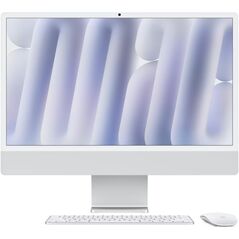 Apple imac 24" retina 4.5k/ apple m4 (cpu 10-core, gpu 10-core, neural engine16-core)/32gb/512gb - silver - int kb (2024) (cto from mwuv3ro/a),  All in one PC | electropc.ro