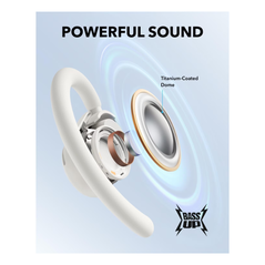 Casti open-ear anc anker soundcore alb,  Casti audio | electropc.ro