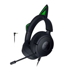 Casti razer kraken kitty v3 x, frecventa raspuns 20 hz – 28 khz, sensibilitate 98 dbspl / mw at 1 khz by hats si microfon unidirectional, sensibilitate microfon -42 ± 3 dbv / pa, 1 khz, negru,  Casti audio | electropc.ro