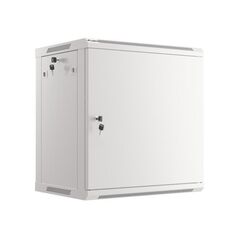 Dulap rack 19" perete 12u / 600x450 pentru auto-asamblare, cu ușă metalică, gri  (flat pack),  Cabinete metalice | electropc.ro