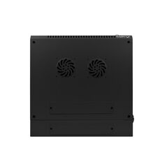 Dulap rack 19" perete secțiune dublă 9u / 600x600 (flat pack) negru,  Cabinete metalice | electropc.ro
