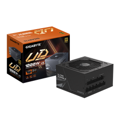 Gigabyte ud1000gm pg5 v2 power supply unit- pcie gen 5.1, 80 plus gold, fully modular design, 120mm fan, atx 3.1 compatible, eu plug. total power: 1000 w, ac input voltage: 100 - 240 v, ac input frequency: 50/60 hz. motherboard power connector: 20+4 pin a,  Surse PC | electropc.ro