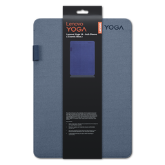 Husa lenovo yoga pentru laptop de 14 inch, fabricata din poliester; potrivita pentru dispozitive cu dimensiuni de pana la: 31.77 cm x 22.21 cm x 1.66 cm, culoare: albastru (cosmic blue),  Genti laptop | electropc.ro