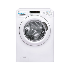 Masina de spalat rufe candy smart cs4 1072/1-s, slim, 7 kg, 1000 rpm, clasa d, easy iron, kg detector, alb,  Masini de spalat rufe automate | electropc.ro