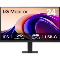 Monitor lg 23.8" 24u631a-b.aeuq, diagonal (inch): 23.8, diagonal (cm): 60, aspect ratio: 16:9, panel: ips, resolution: 2560x1440, refresh rate: 100hz, response time gtg: 5ms, brightness (max): 250 cd/m², contrast (static) : 1000:1, viewing angle: 178/178,,  Monitoare LED | electropc.ro