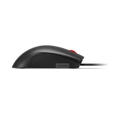 Mouse cu fir lenovo 120; 1600dpi; conectivitate: usb-a; senzor optic; numar de butoane: 3; greutate: 90g; lungimea cablului: 1.5m; compatibil cu windows 10 home single language 64, windows 11; culoare: negru,  Mouse | electropc.ro